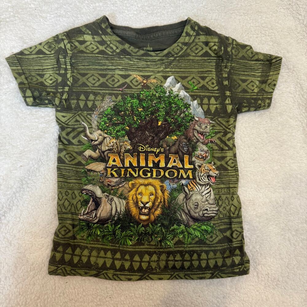 Disney Parks Animal Kingdom T Shirt Kids Youth Boys XS Extra Small
